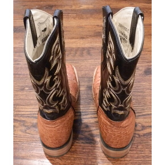 J.B. Dillon Reserve Ostrich Original Cowboys Boots Size 6 1/2 D - Picture 2 of 6